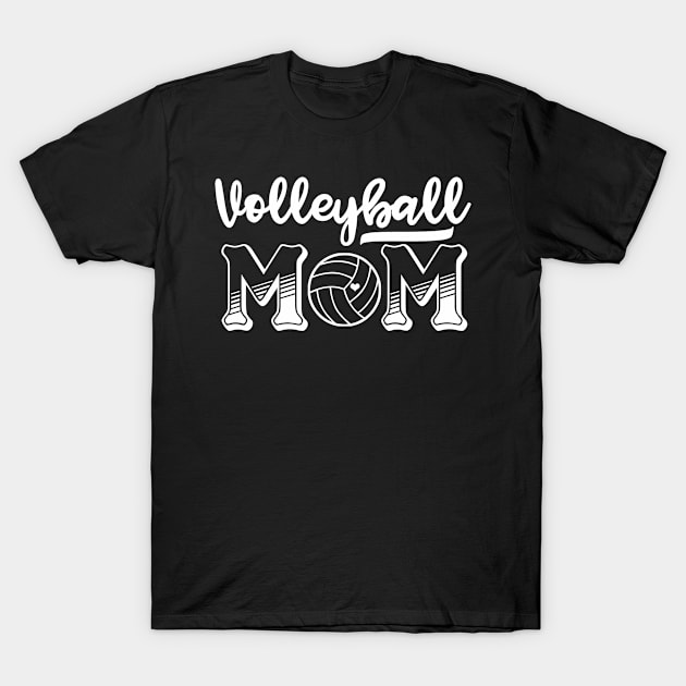 Volleyball Mom Volleyball T-Shirt by Weirdcore